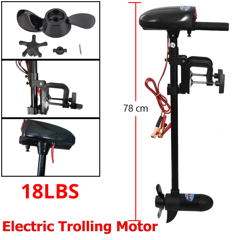 Motor Eléctrico para Bote, 18L - Fishing Kayak Trolling Motor reseña y precio